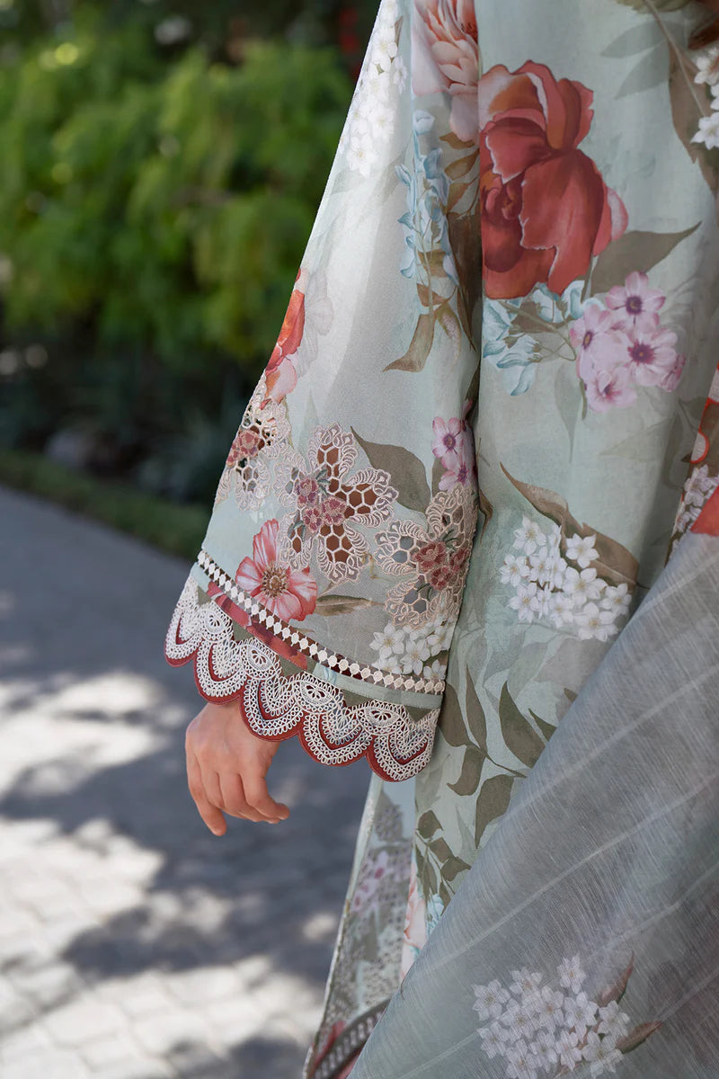 Embroidered Printed Lawn By Baroque`25 UF-4071