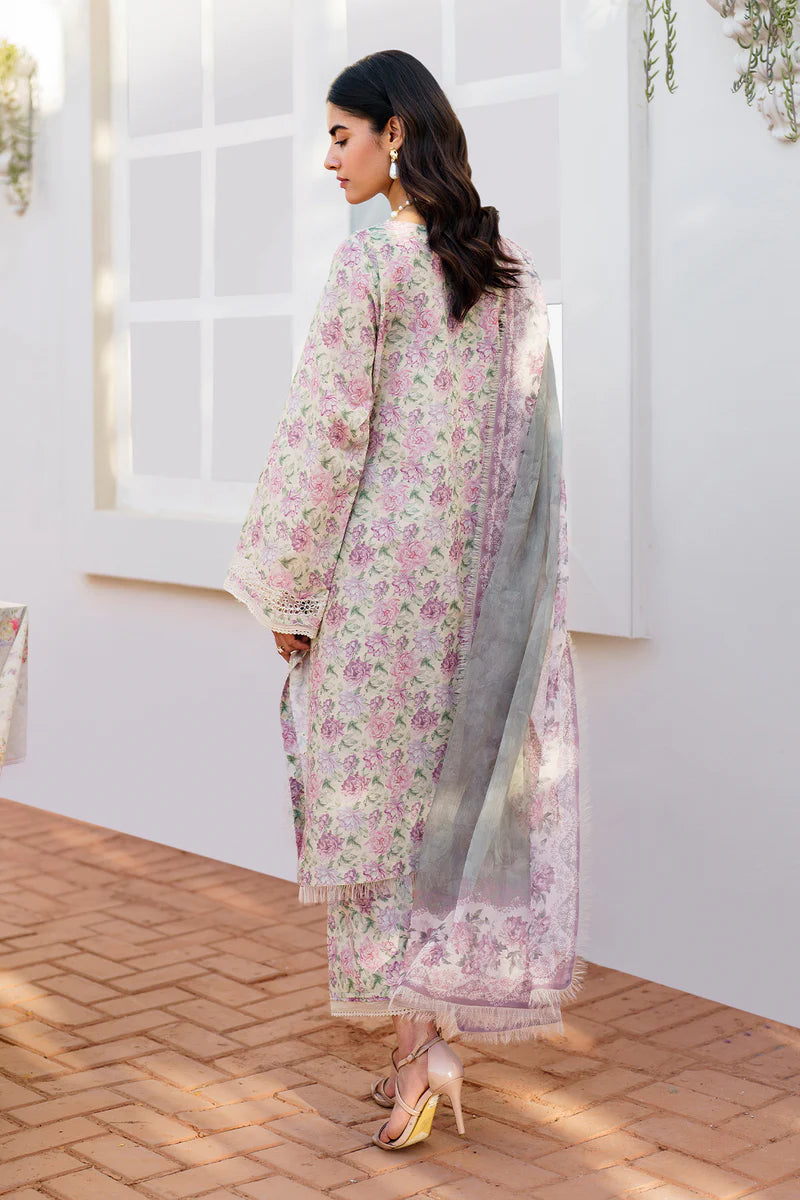 Embroidered Printed Lawn By Baroque`25 UF-638