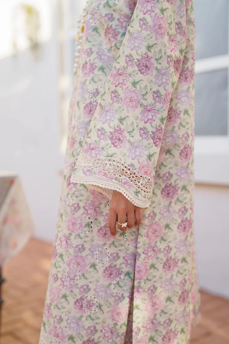 Embroidered Printed Lawn By Baroque`25 UF-638