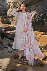 Embroidered Printed Lawn By Baroque`25 UF-4116