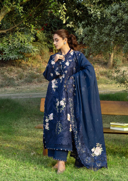 LUXURY LAWN BY ELAF PREMIUM (ELY-4B BLUE BELLE)