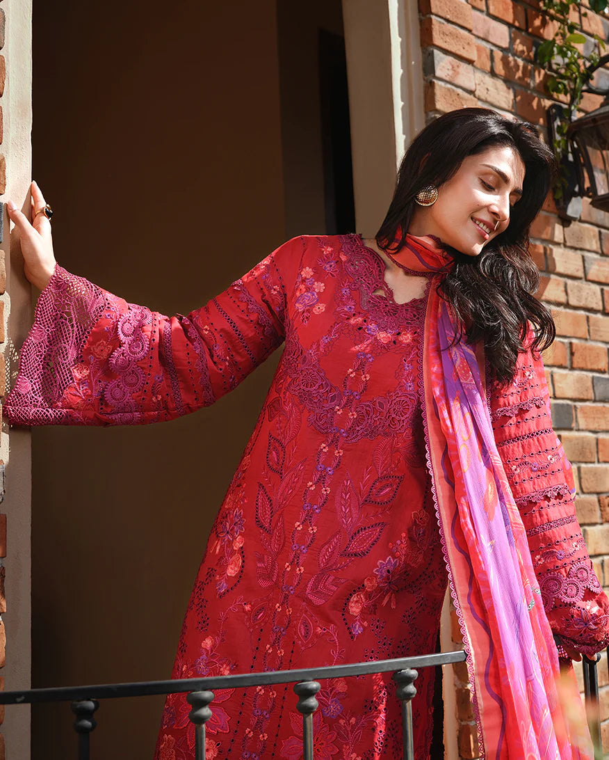 Amoi luxury lawn by Mushq (Falling Petals)