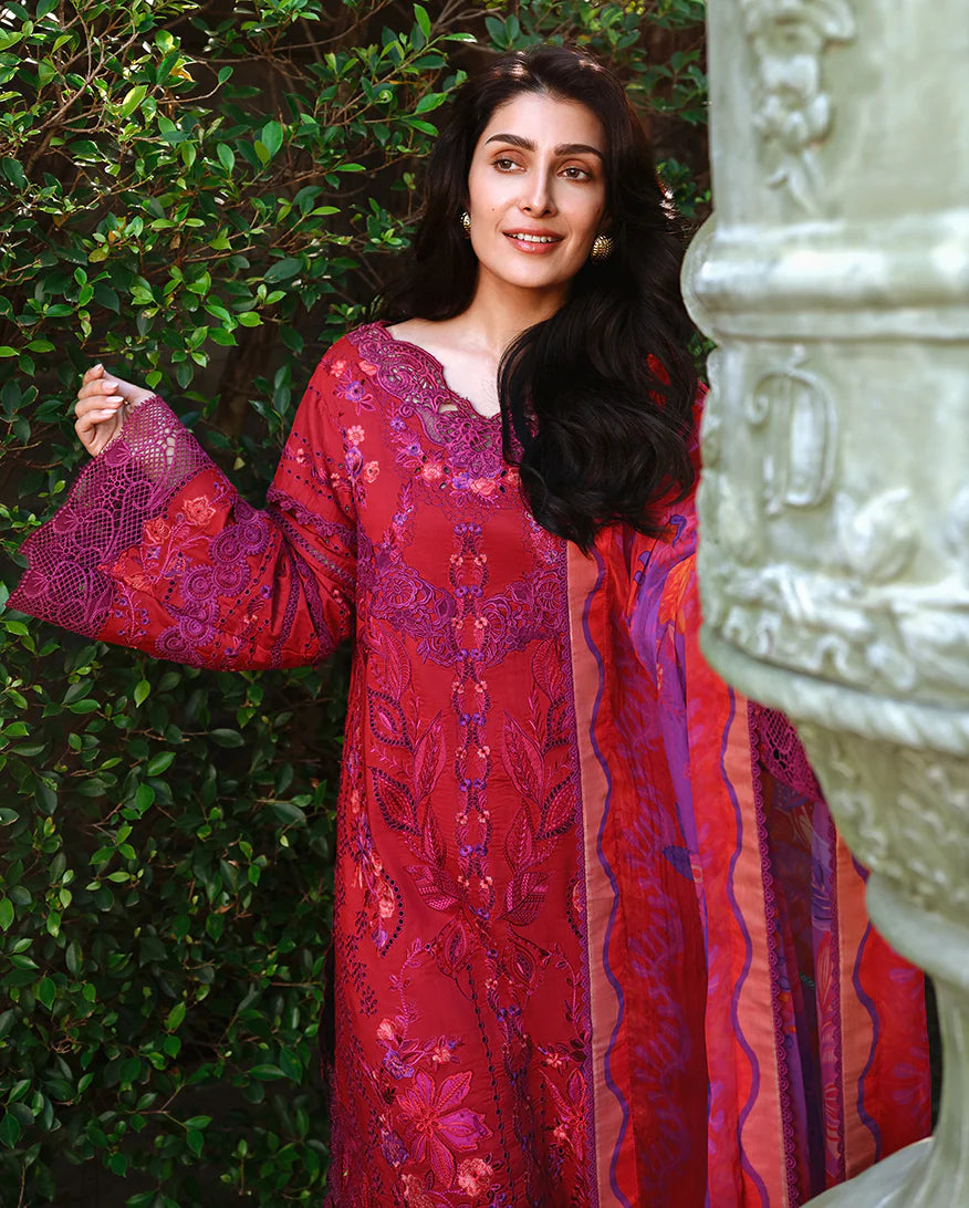 Amoi luxury lawn by Mushq (Falling Petals)