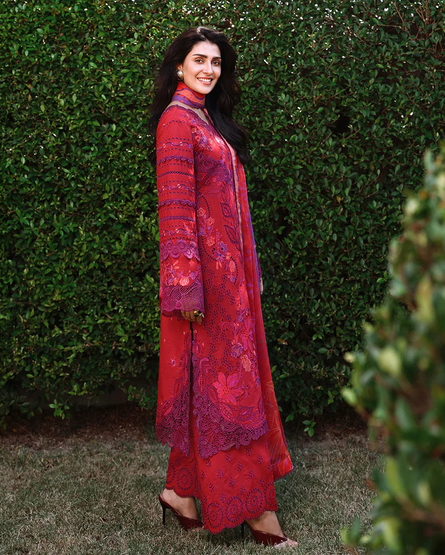 Amoi luxury lawn by Mushq (Falling Petals)