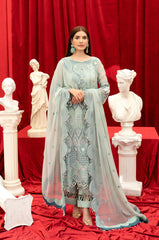 Hayat by Razab new Embroidered Chiffon collection hyt-4043 Dress 2024