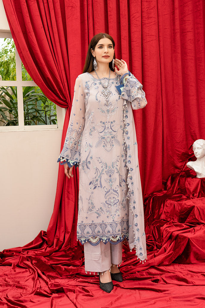 Hayat by Razab new Embroidered Chiffon  collection hyt-4045  new Dress 2024,