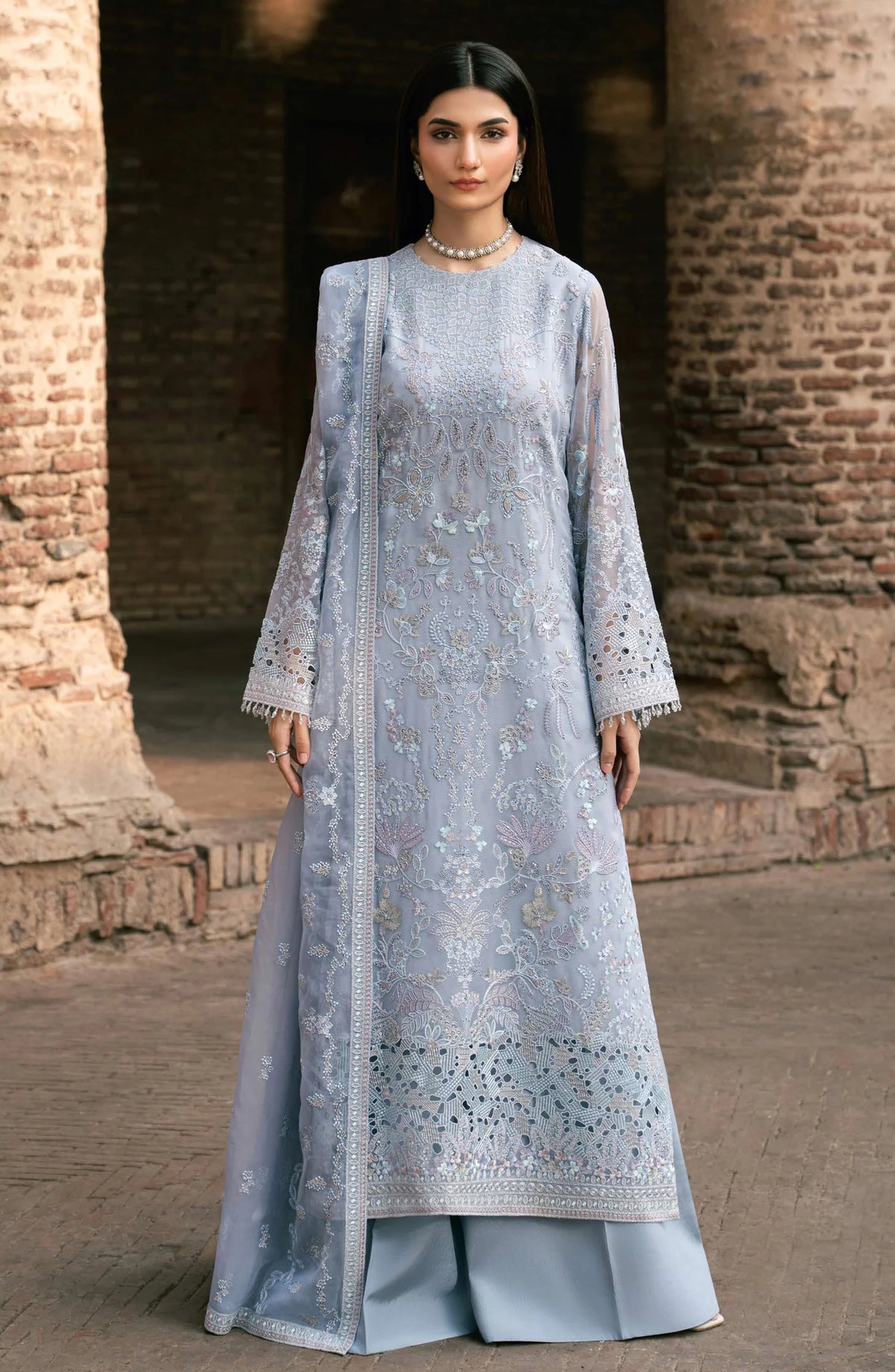 Humsafar by Lavish Premium (D-07 Baby Blue)