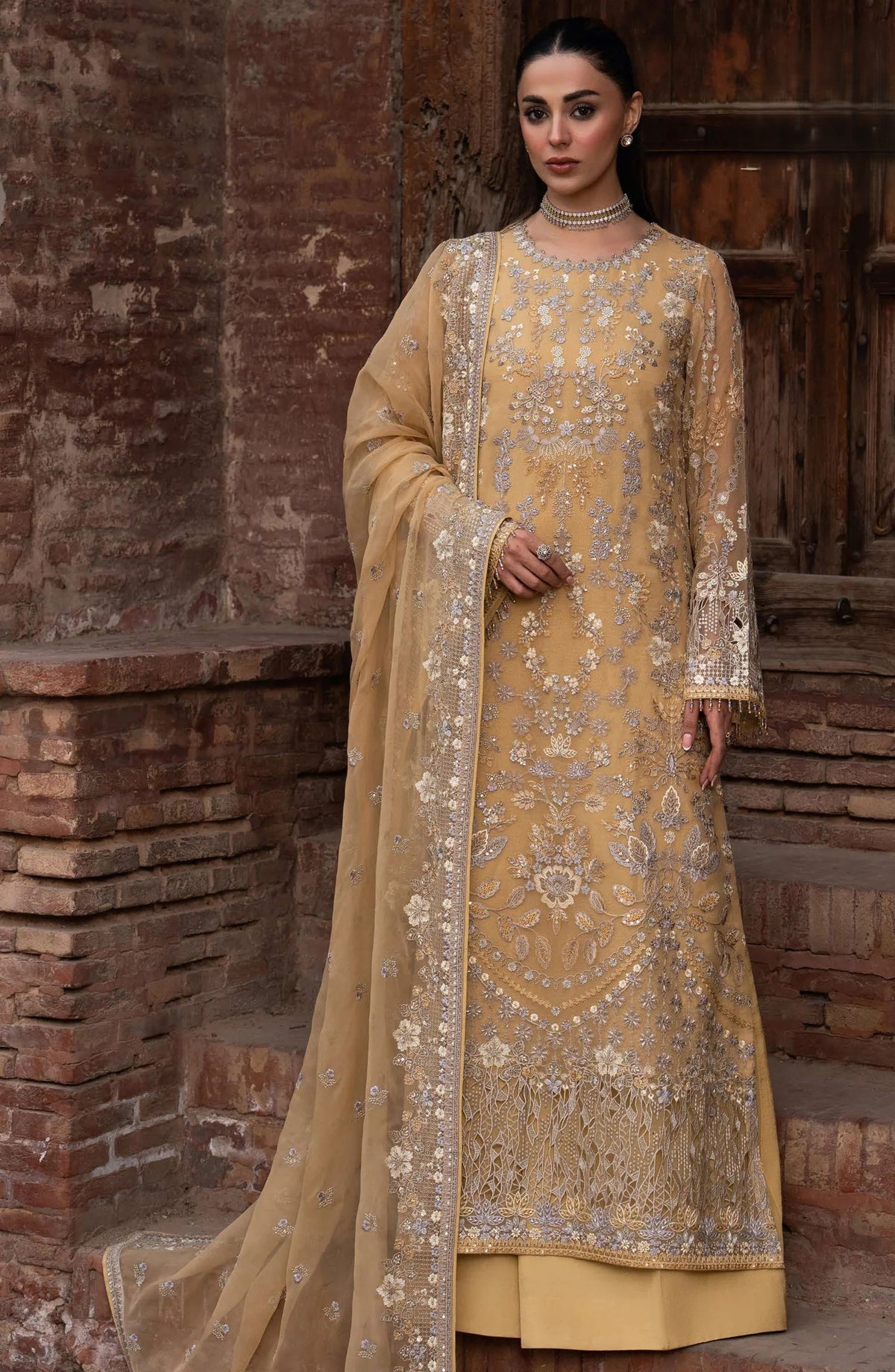 Humsafar by Lavish Premium (D-03 Daffodil Yellow)