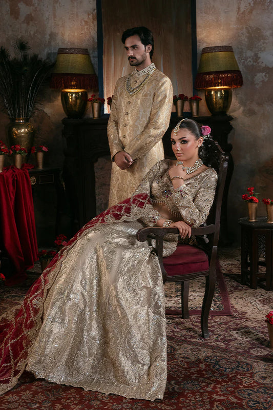 Noor-e-Naaz Bridal's by Imrozia IB-53 Shahkar
