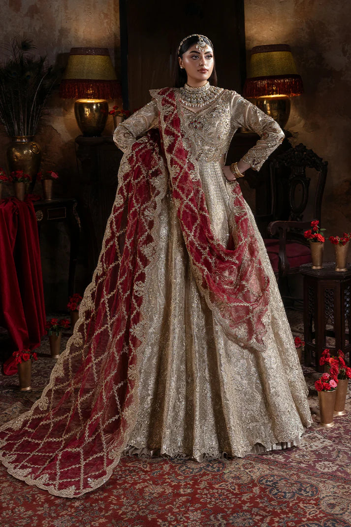 Noor-e-Naaz Bridal's by Imrozia IB-53 Shahkar