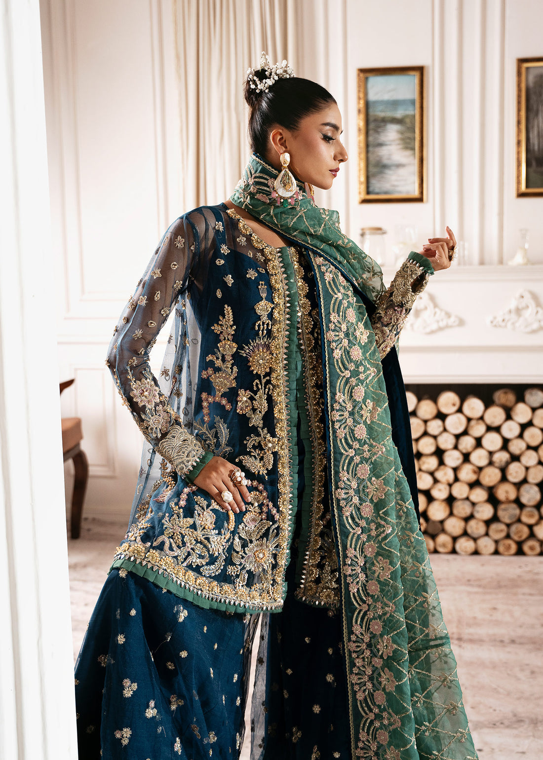 Inayat Luxury Wedding formals 24' | Regal Sapphire