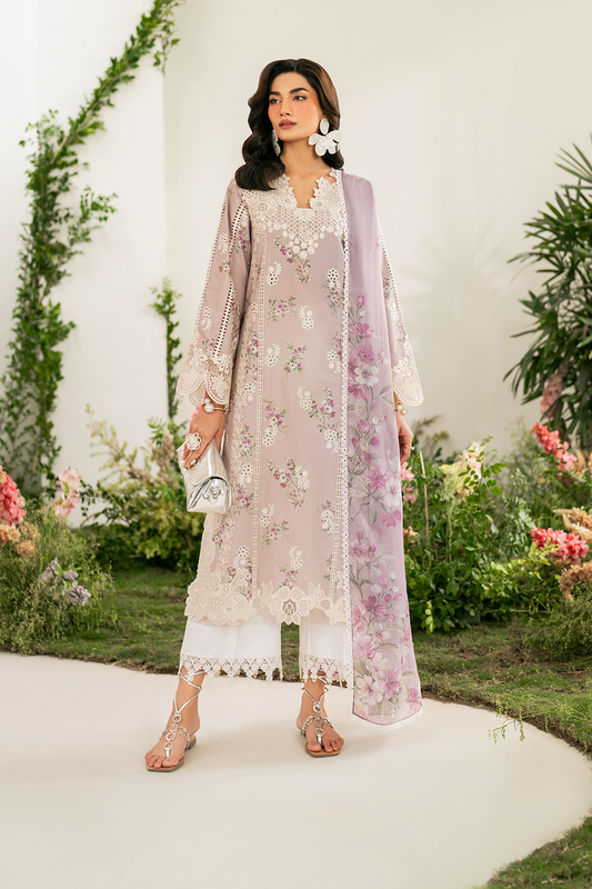Iznik Festive Embroidered Lawn Edition '25 IFE-09