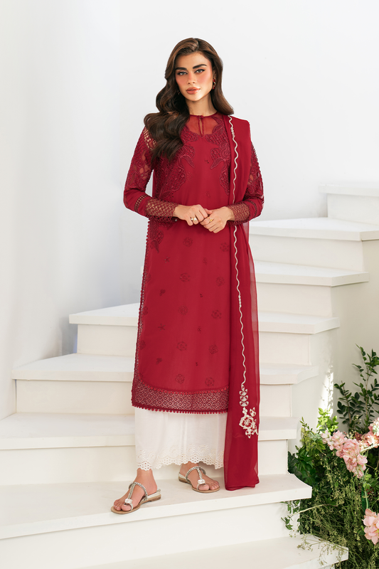 Iznik Festive Embroidered Lawn Edition '25 IFE-01
