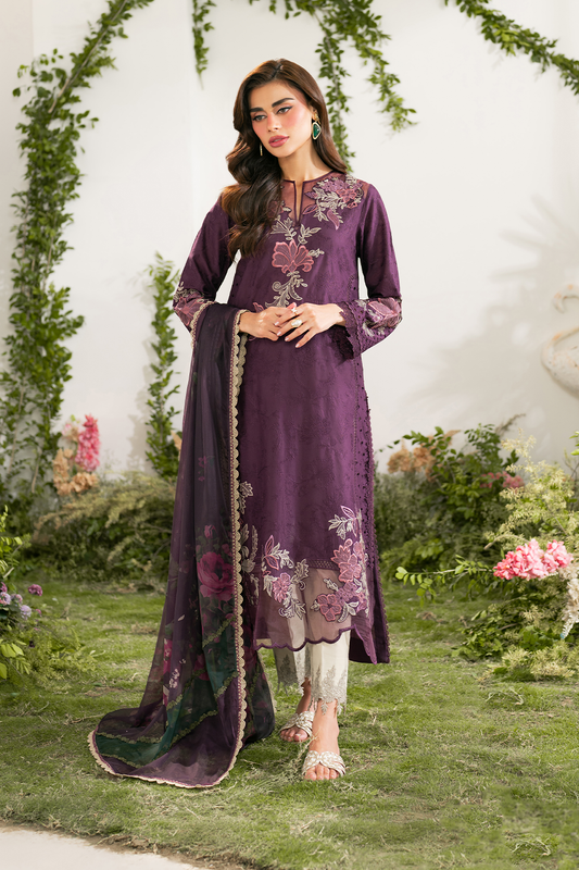 Iznik Festive Embroidered Lawn Edition '25 IFE-03