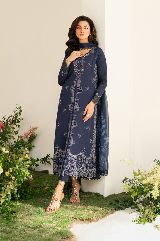 Iznik Festive Embroidered Lawn Edition '25 IFE-04