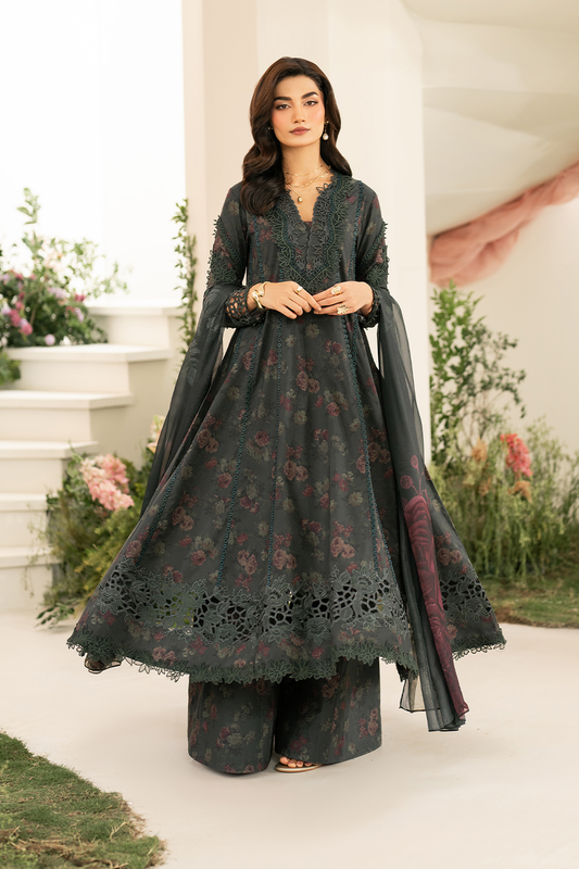 Iznik Festive Embroidered Lawn Edition '25 IFE-08