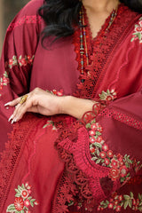 Maryam Hussain Luxury lawn`25 AMAL