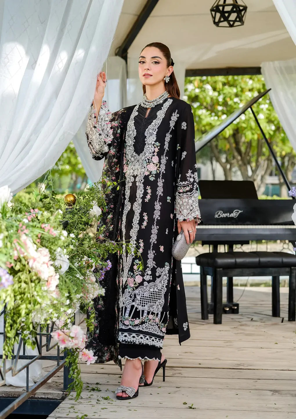 Luxury Lawn Vol-02 By Elaf`25 ELH-6A SERENA