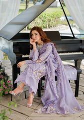 Luxury Lawn Vol-02 By Elaf`25 ELH-3A PARIS HUES