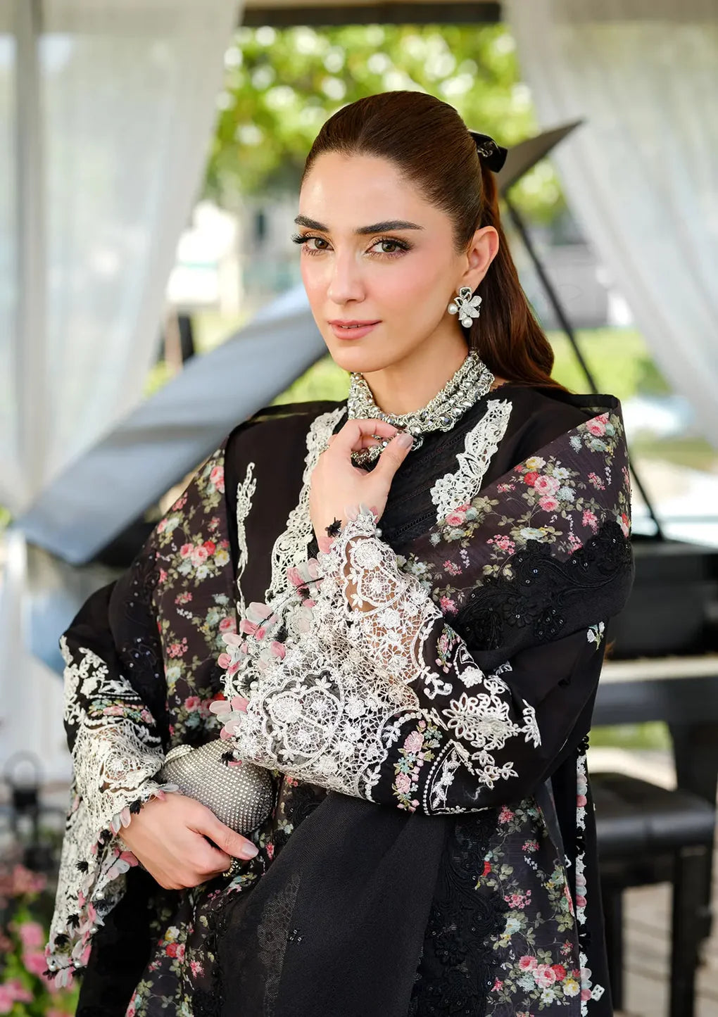 Luxury Lawn Vol-02 By Elaf`25 ELH-6A SERENA