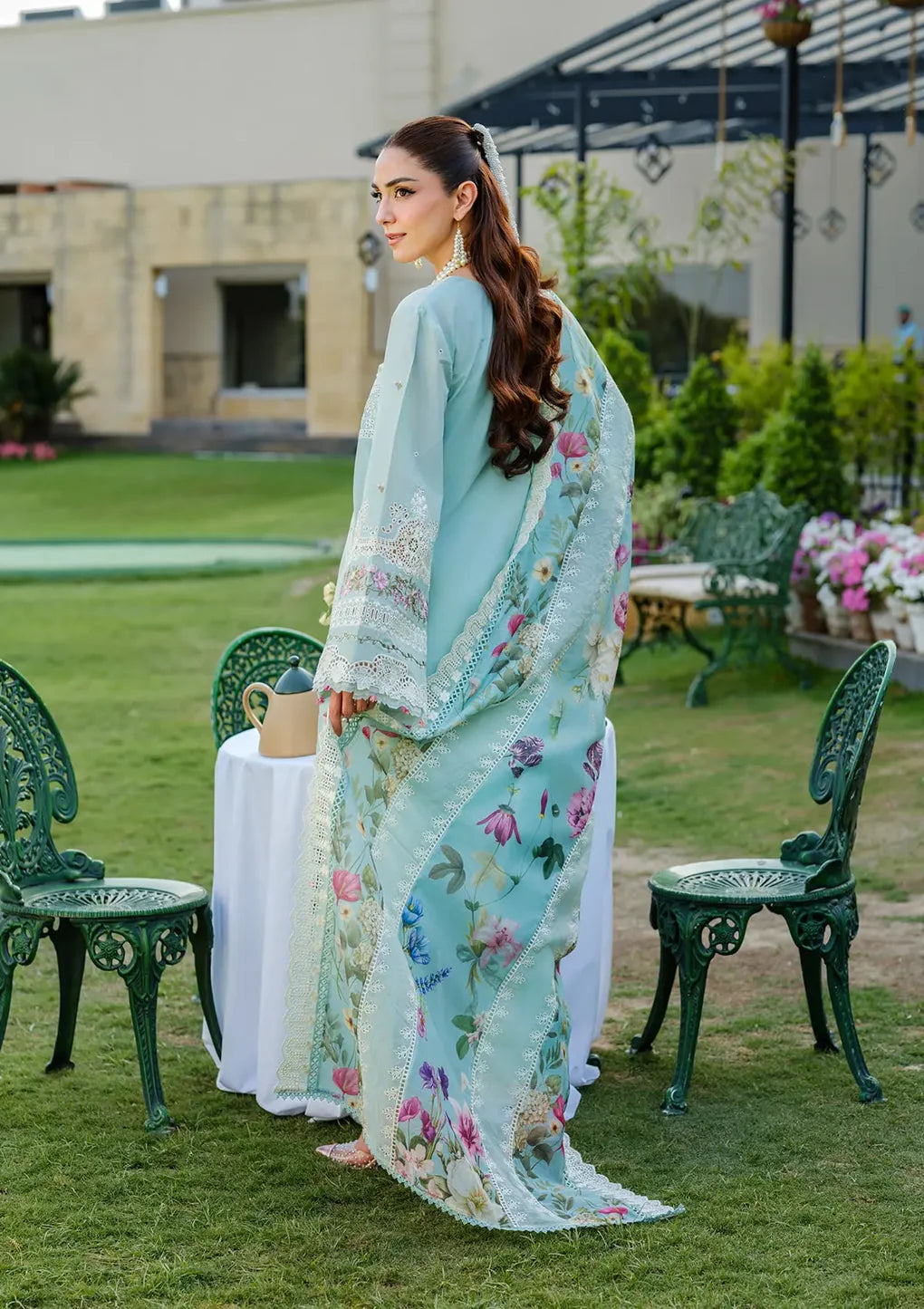 Luxury Lawn Vol-02 By Elaf`25 ELH-2B ZOYA