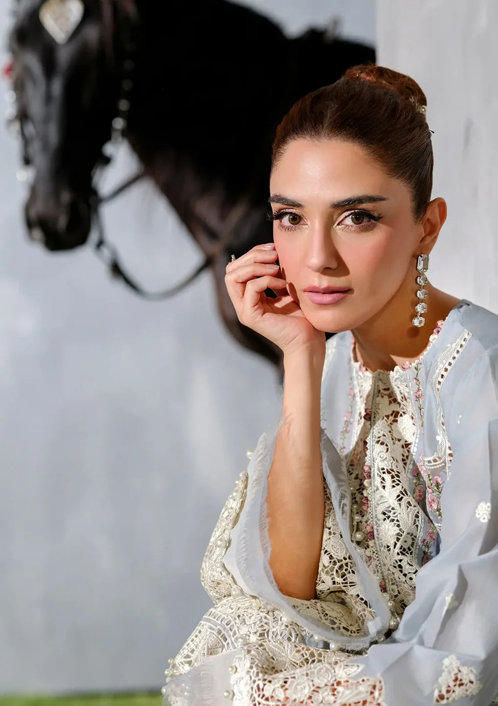 Luxury Lawn Vol-02 By Elaf`25 ELH-7B ISSABEL – Anarkali Fabrics
