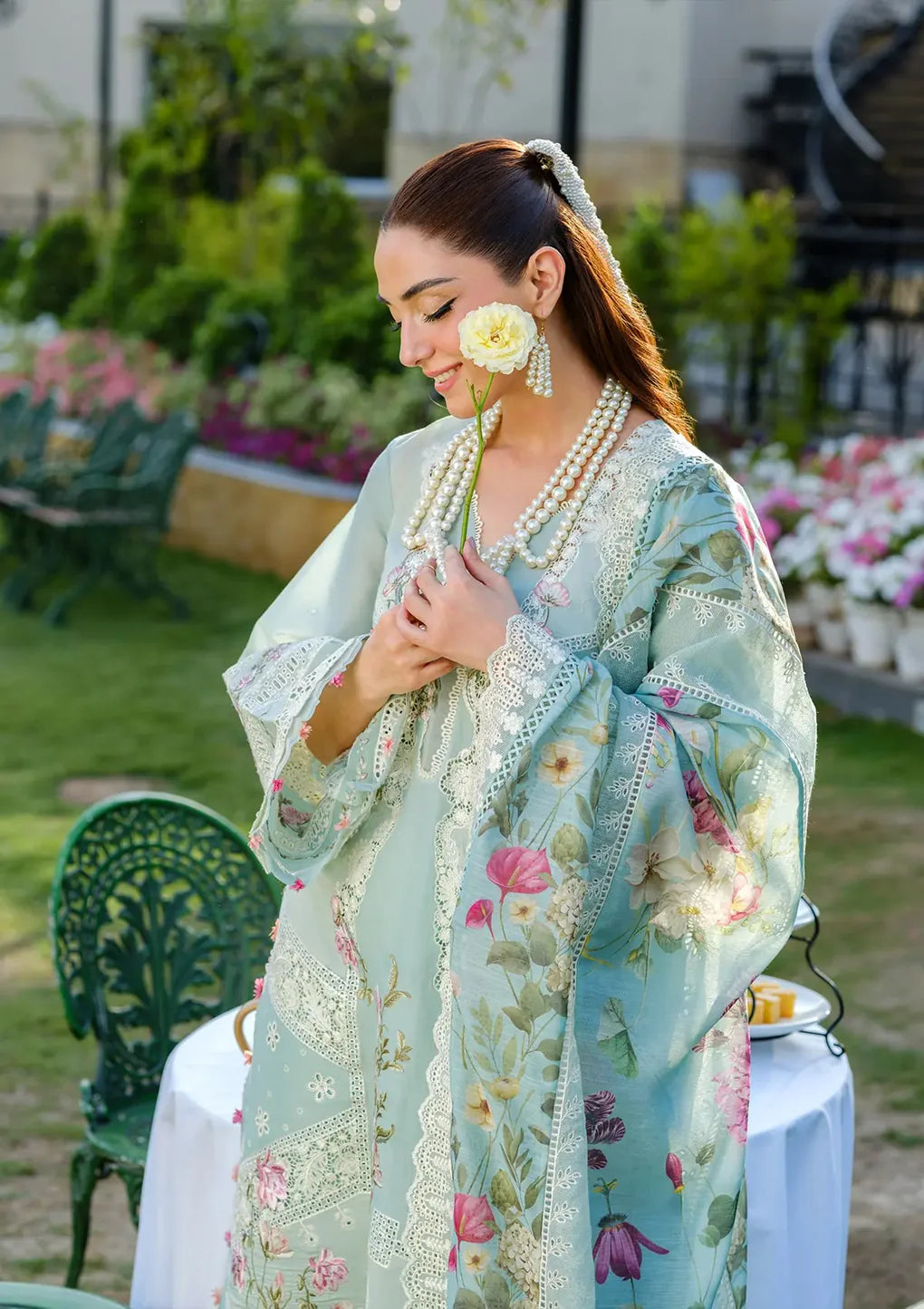 Luxury Lawn Vol-02 By Elaf`25 ELH-2B ZOYA
