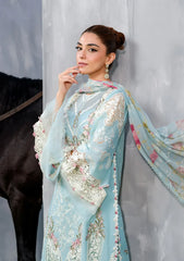Luxury Lawn Vol-02 By Elaf`25 ELH-5B ELYA