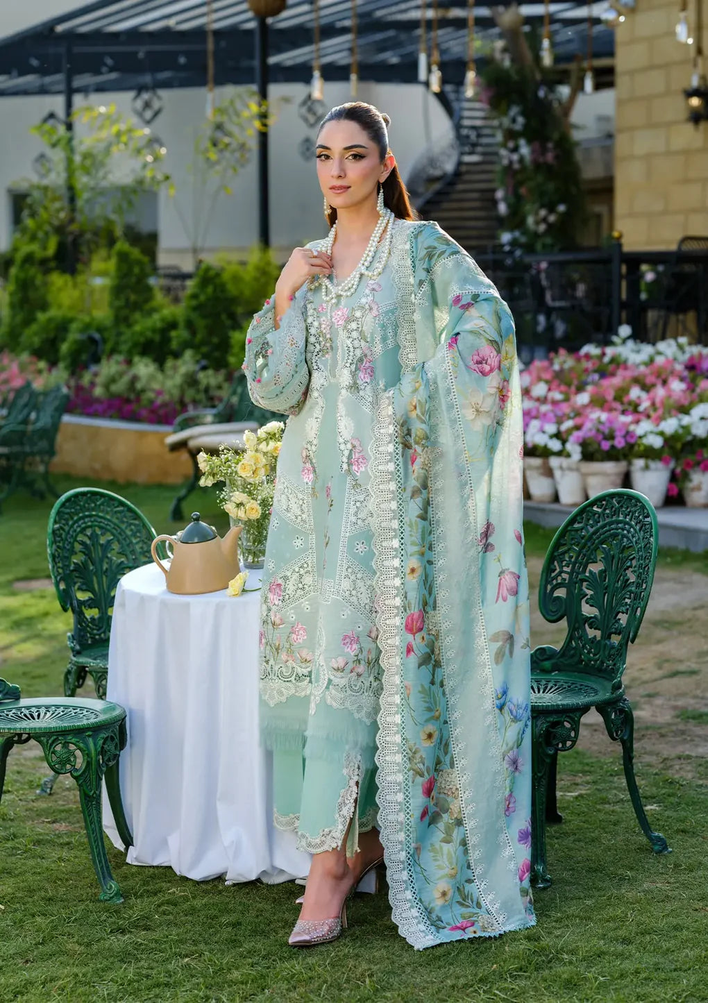 Luxury Lawn Vol-02 By Elaf`25 ELH-2B ZOYA