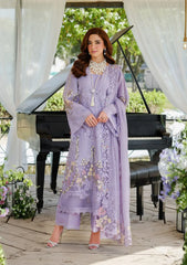 Luxury Lawn Vol-02 By Elaf`25 ELH-3A PARIS HUES