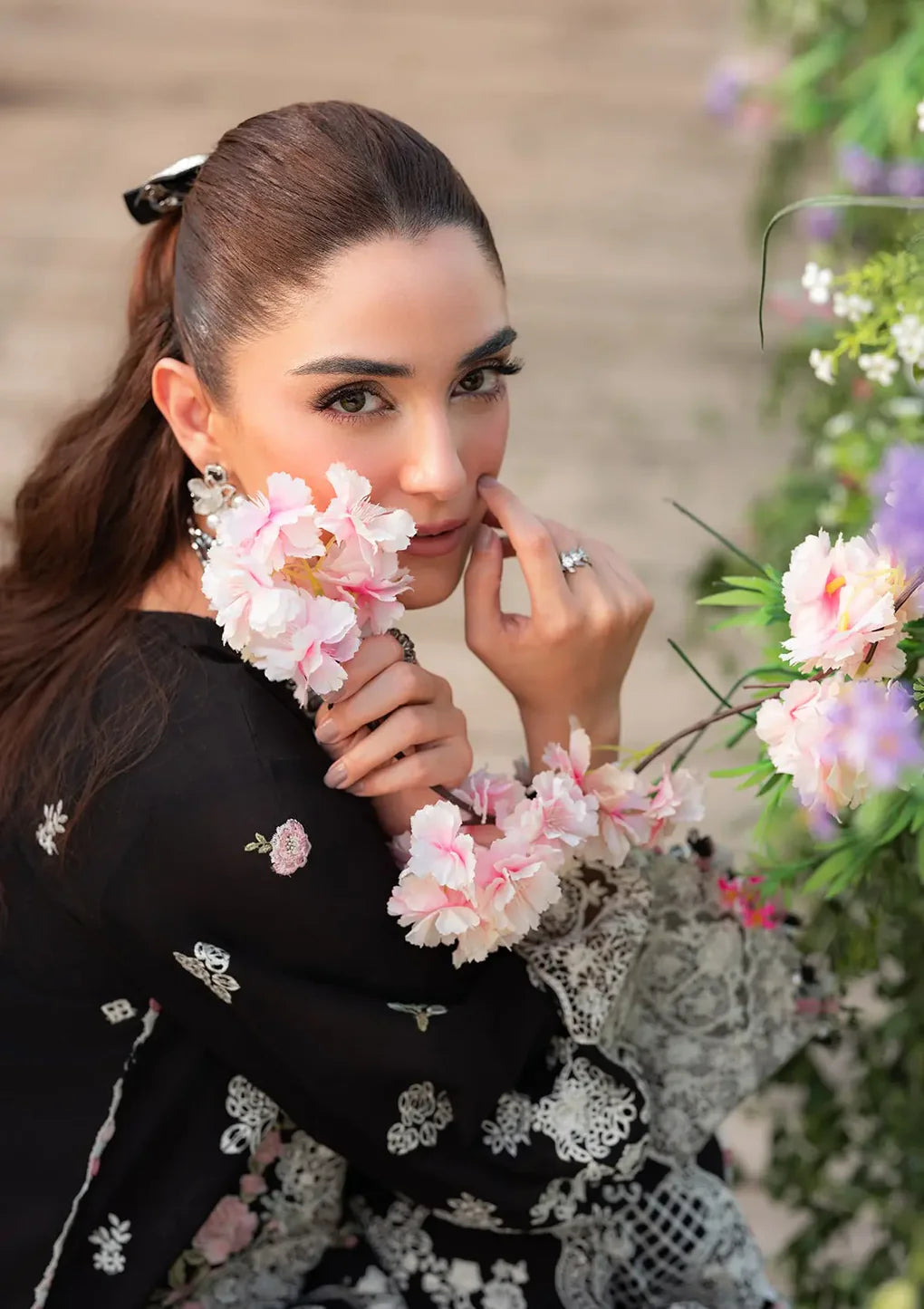 Luxury Lawn Vol-02 By Elaf`25 ELH-6A SERENA