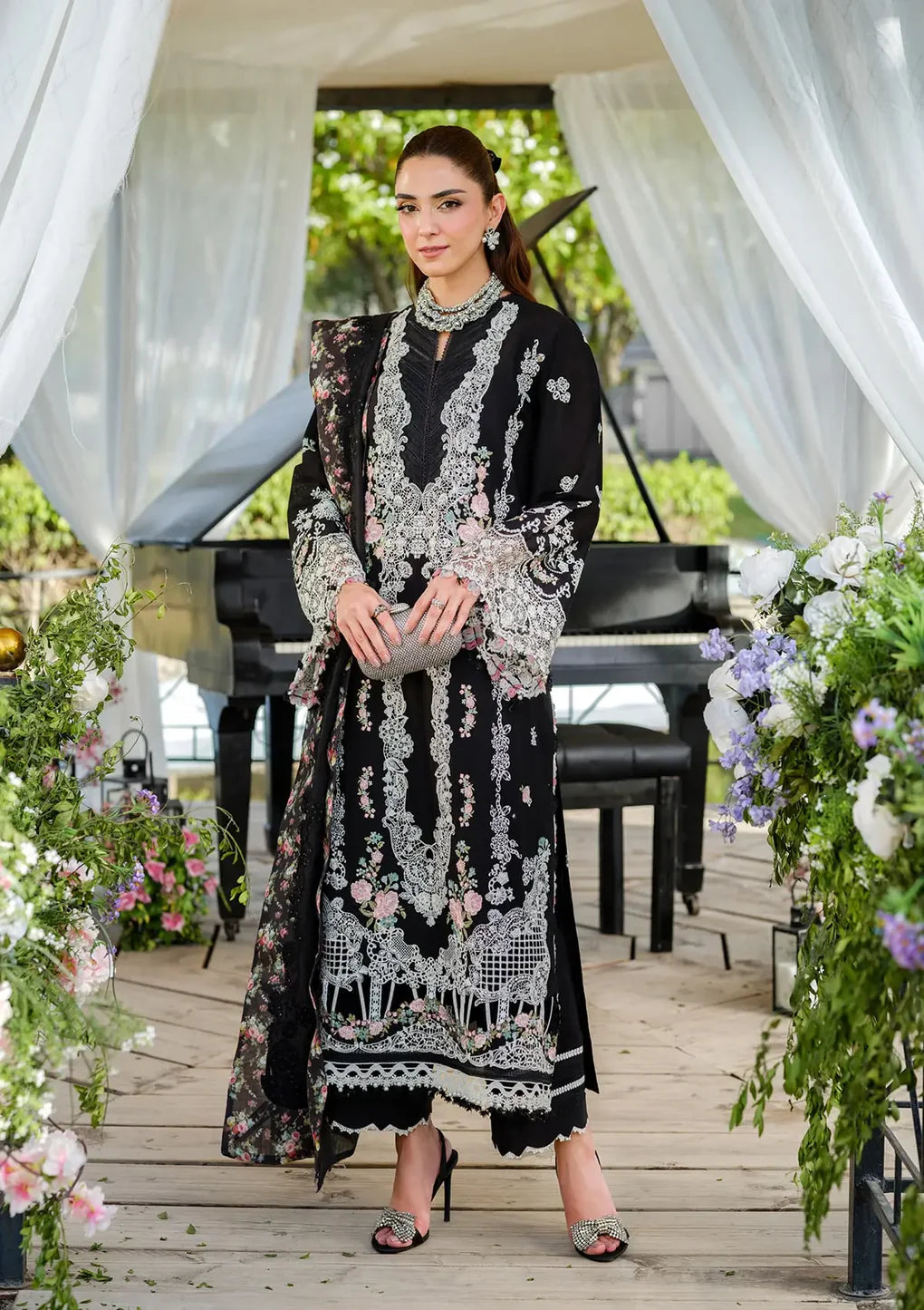 Luxury Lawn Vol-02 By Elaf`25 ELH-6A SERENA