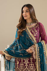 Nisha By Imrozia Serene Eid Chiffon Luxury Edit (M-84 ZEHAK)