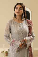 Nisha By Imrozia Serene Eid Chiffon Luxury Edit (M-85 MEHZA)