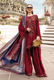 3 Piece Unstitched Embroidered Twill Linen Suit By Maria.B ( MPT-2805-A )
