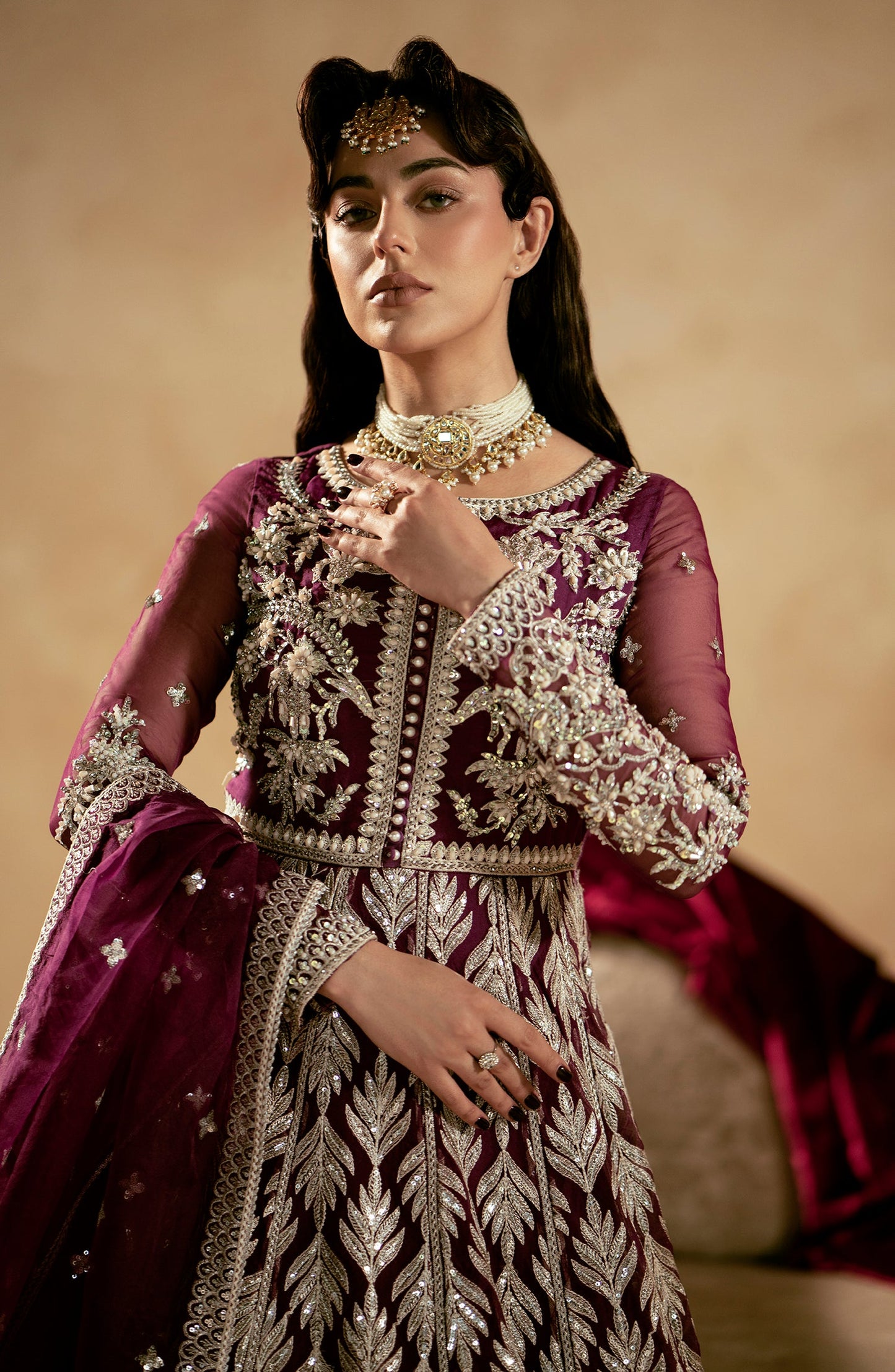 Zamani Begum by Maryum N Maria (MW-512 Ametyst)