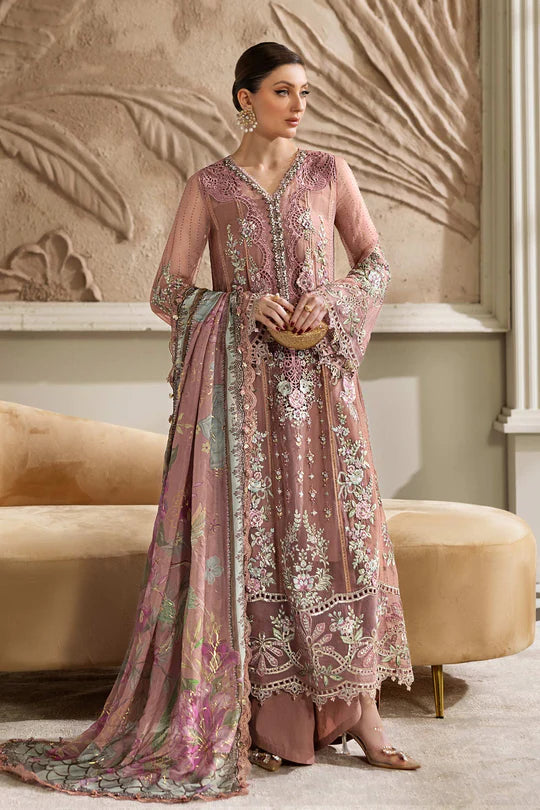 Maria.B Embroidered Chiffon D-05