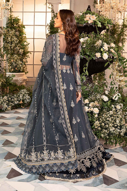 Maria B. 3 Piece Unstitched Embroidered Organza Suit BD-2901