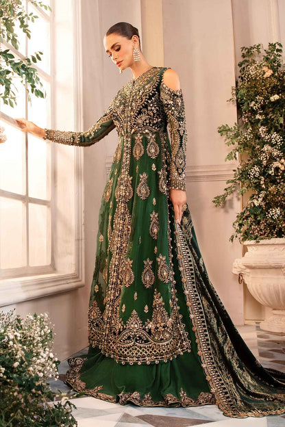 Maria B.3 Piece Unstitched Embroidered Organza Suit BD-2904