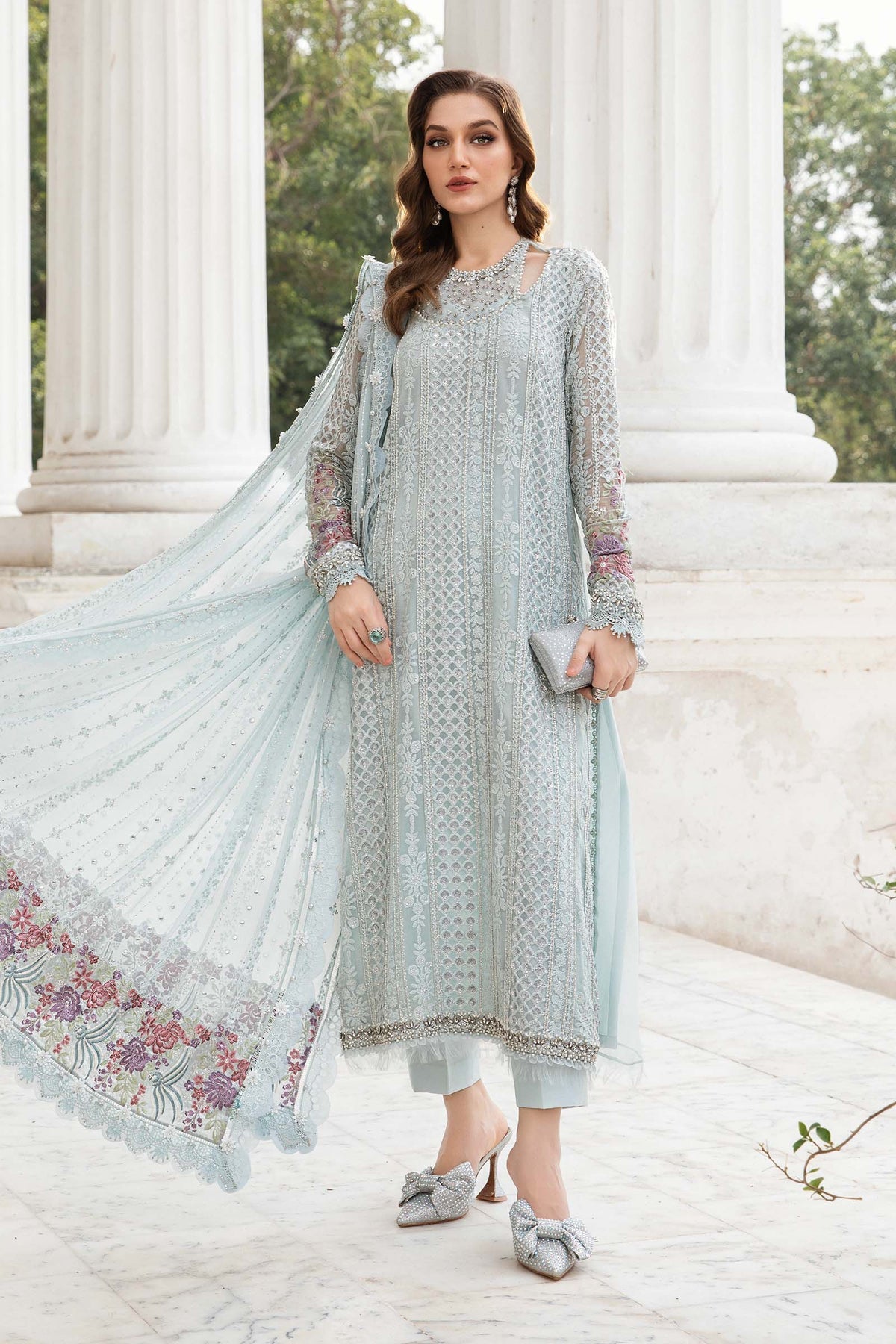 Maria B New Chiffon Collection women Dress 103 '2024