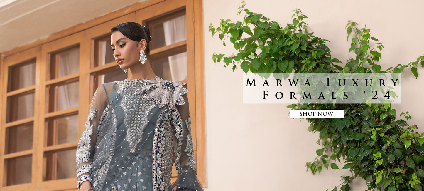 Marwa Luxury Formals by Maryam Hussain New wedding collection Buy Now