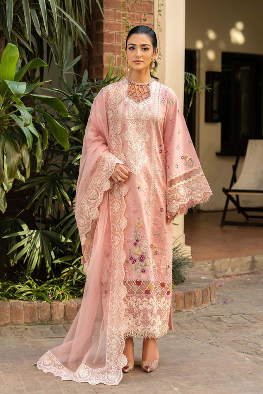 Maryam Hussain Luxury lawn`25 NAINA