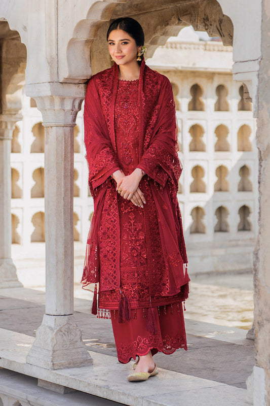 Meeras Luxury Eid Collection By Imrozia (I 219 RUBY)