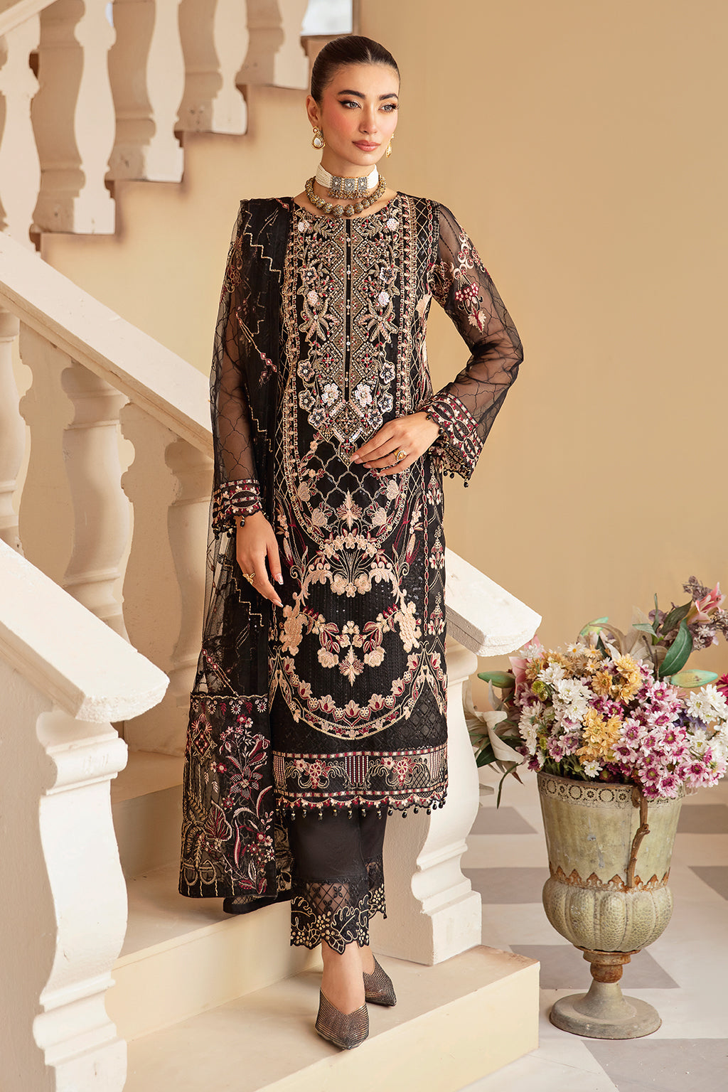 Minhal by Ramsha | M-1205