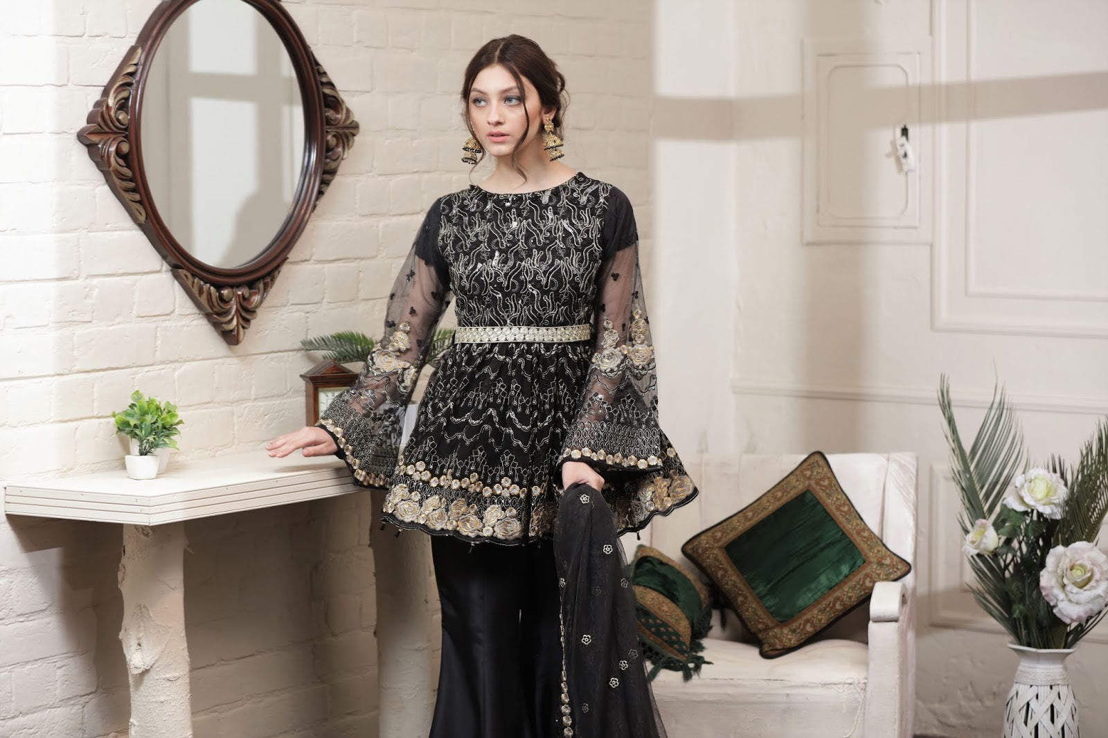 Freesia by Maryum N Maria (Fmm-06 Massco Black)