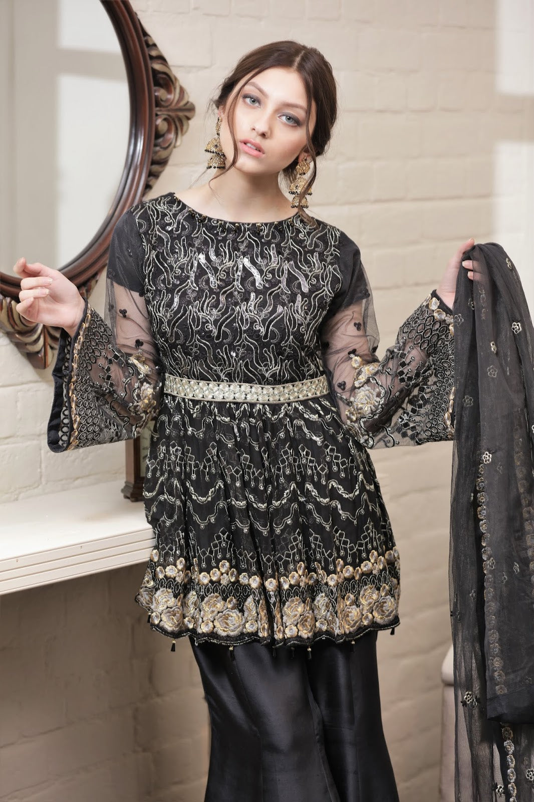 Freesia by Maryum N Maria (Fmm-06 Massco Black)