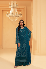 Nikhaar By Lavish Premium Luxury Chiffon (CALYPSO)