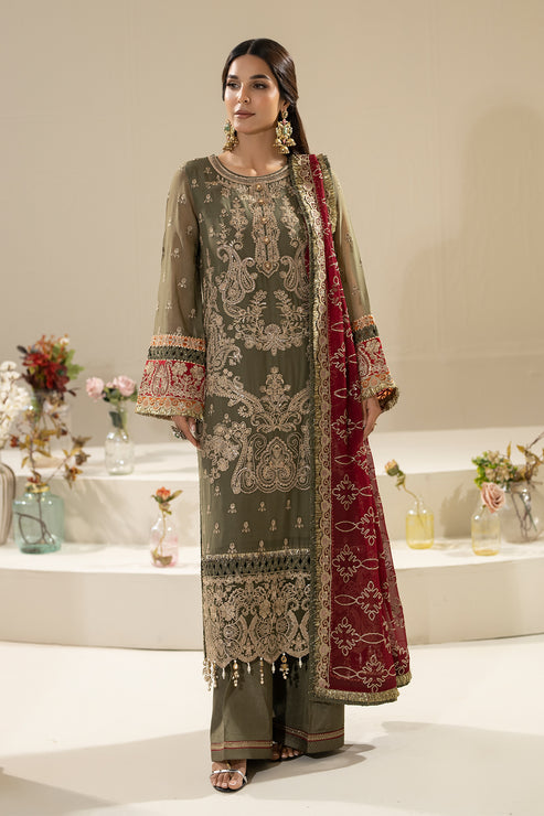 Nisha By Imrozia Serene Eid Chiffon Luxury Edit (M-81 ALEHA)