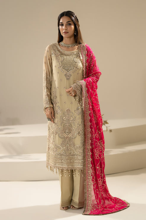Nisha By Imrozia Serene Eid Chiffon Luxury Edit (M-88 RINZA)