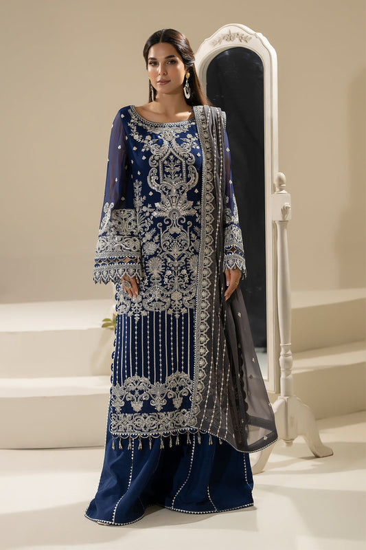 Nisha By Imrozia Serene Eid Chiffon Luxury Edit (M-89 LAMIYA)